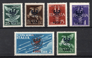 1944 Ljubljana, German Occupation, Germany (Mi. 33 - 38, Full Set, CV $290, MNH)