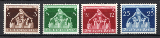 1936 Third Reich, Germany (Mi. 617 - 620, Full Set, CV $30, MNH)