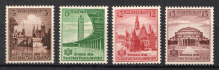 1938 Third Reich, Germany (Mi. 665 - 668, Full Set, CV $20, MNH)