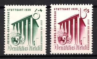 1939 Third Reich, Germany (Mi. 692 - 693, Full Set, CV $20, MNH)