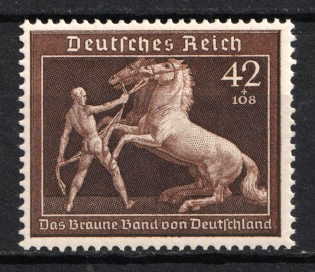 1939 Third Reich, Germany (Mi. 699, Full Set, CV $100, MNH)