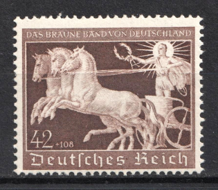 1940 Third Reich, Germany (Mi. 747, Full Set, CV $160, MNH)