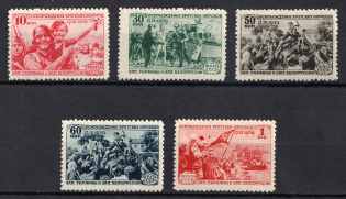 1940 The Re-Unification Ukraine SSR and Byelorussia SSR, Soviet Union USSR (Full Set)