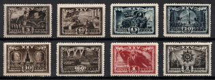 1943 25th Anniversary of the October Revolution, Soviet Union USSR (Full Set)