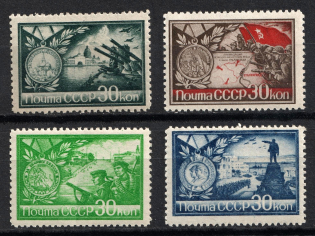 1944 Cities-Heroes of the Word War II, Soviet Union USSR (Full Set)