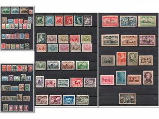 1918-49 Poland, Collection (Full Sets, CV $400)