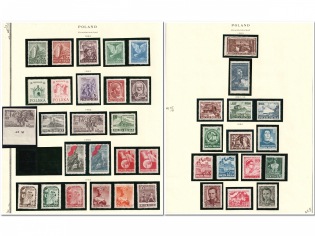1952-53 Poland, Collection (CV $180, MNH)
