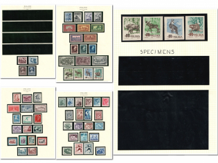 1953-55 Poland, Collection (CV $200, MNH)