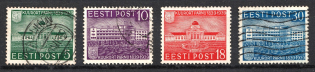 1939 Estonia (Mi. 148 - 151, Full Set, Canceled, CV $30)