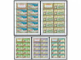 2004 Russia, Russian Federation, Full Sheets (Full Set, CV $120, MNH)