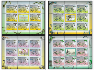 2008 Russia, Russian Federation, Full Sheets (Full Set, MNH)