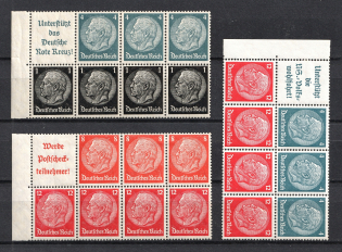 1935-39 Third Reich, Germany, Collection (2 Pages, Coupon, CV $220)