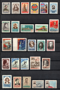1958-59 Soviet Union USSR, Collection (Full Sets, MNH)
