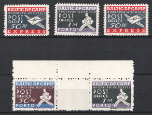 1947 Augsburg Hochfeld, Baltic DP Camp (Displaced Persons Camp)