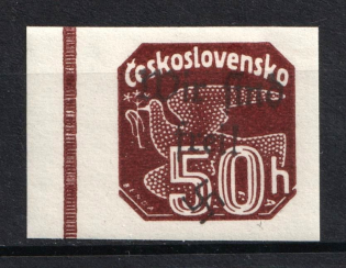 1938 50h Occupation of Reichenberg - Maffersdorf Sudetenland, Germany (Mi. 62, Signed, CV $110)