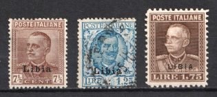 1928-30 Libya, Italian Colony (Full Set, CV $90)