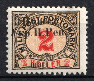 1919 2 sh Stanislav, West Ukrainian People's Republic (Signed)