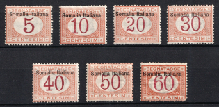 1909-20 Somalia, Italian Colony (CV $100)