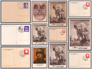 1942-43 General Government, Collections of Germany Postcards for NSDAP