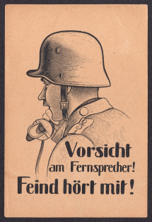 Germany, Military Mail, Postcard, Anti-Soviet Propaganda