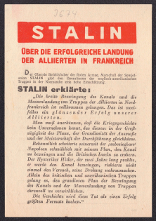 Soviet Passes in Captivity for German Soldiers, Anti-Nazi Propaganda