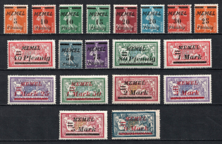 1922 Memel, Germany (CV $40)