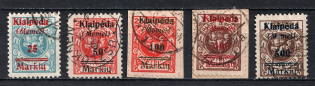 1923 Klaipeda, Memel, Germany (CV $90, Canceled)