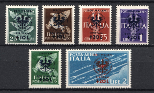 1944 Ljubljana, German Occupation, Germany (Mi. 33 - 38, Full Set, Signed, CV $290)