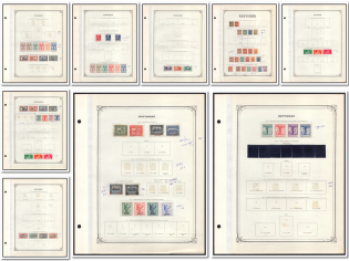 1893-1930 Eritrea, Cyrenaica, Italian Colonies, Collection (CV $190)
