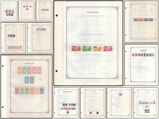 1909-1938 Jubaland, Tripolitania, Italian Colonies, Collection (CV $200)
