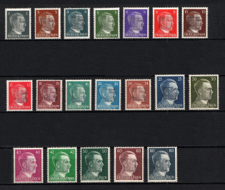 1945 Wurzen, Local Post, Germany (Mi. 1 - 19, Signed)