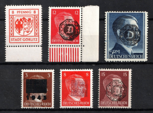 1945 Local Post, Germany, Group (Signed)