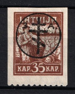 1919 35k West Army, Russia Civil War (Signed, CV $20)