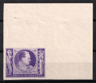Hermann Goring Behind the Bars, Anti-Germany Propaganda, 54pf + 96pf (Proof, Corner Margins, MNH)