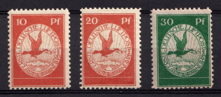 1912 German Empire, First German Airmail on the Rhine