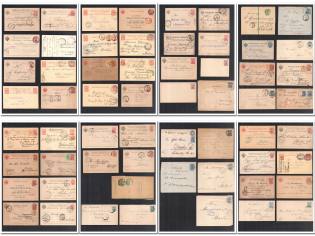 Russia, Russian Empire, Collection of Postal History Covers and Postcards