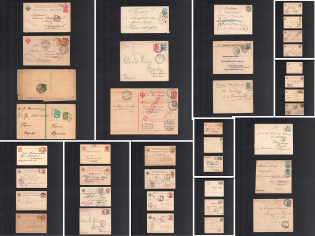 Russia, Russian Empire, Collection of Postal History Covers and Postcards