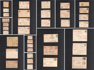 Russia, Russian Empire, Collection of Postal History Covers and Postcards