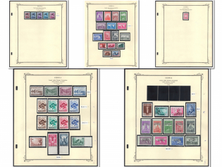 1941-43 Serbia, German Occupation, Germany, Collection (Full Sets, CV $120)