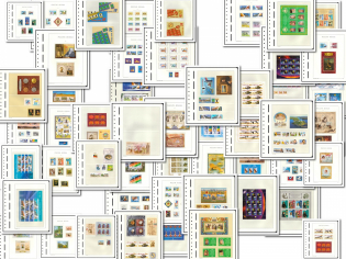 2008-11 Russia, Russian Federation, Collection with Miniature Sheets (MNH)