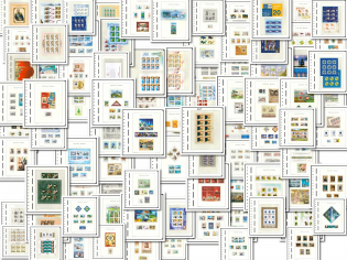 2003-07 Russia, Russian Federation, Collection with Miniature Sheets (MNH)