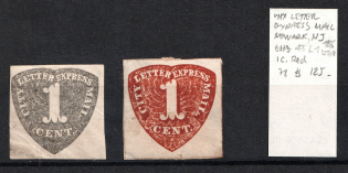 1c City Letter Express Mail, United States, Local Issue