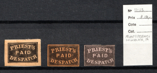 Priest's Paid Dispatch, United States, Local Issue
