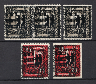 1949 Munich, Carpathian Ukraine, Underground Post (PROOFS)