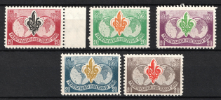 1952 Munich, Scouts Plast, Ukraine, Underground Post (Full Set)