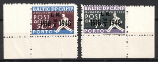 1948 Augsburg Hochfeld, Baltic DP Camp (Displaced Persons Camp) (Corner Margins, MNH)