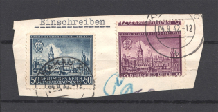 1942 Germany General Government (Shifted Perforation, Print Error, Cancelled)