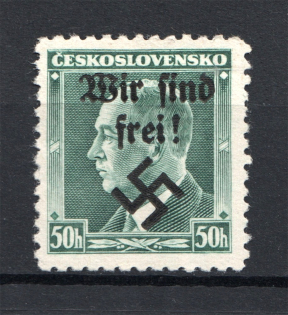 1938 Germany Occupation of Rumburg Sudetenland 50 h