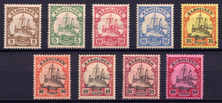 1900 Caroline Islands, German Colonies, Kaiser’s Yacht, Germany