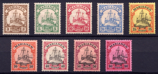 1901 Mariana Islands, German Colonies, Kaiser’s Yacht, Germany